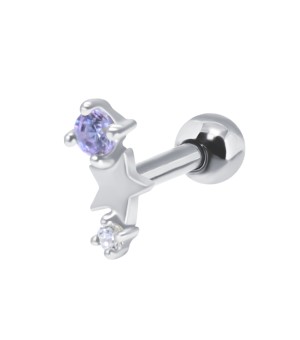 June Birthstone Helix Ear Piercing TIP-3602